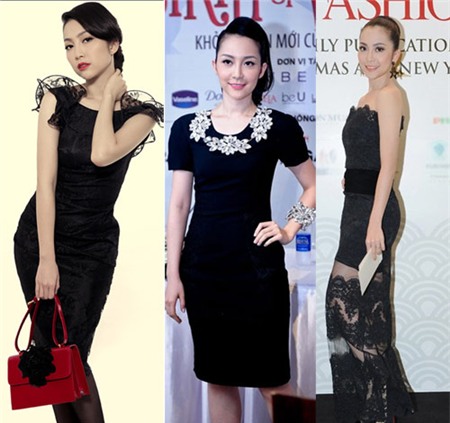 4 người đẹp bị váy đen 'thôi miên' - 6