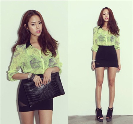 Thử tài với màu vàng chanh 