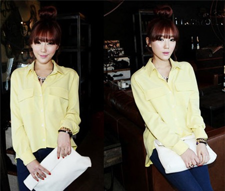 Thử tài với màu vàng chanh 