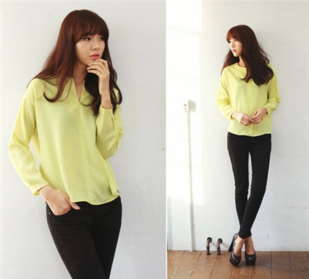 Thử tài với màu vàng chanh 