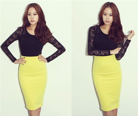 Thử tài với màu vàng chanh 