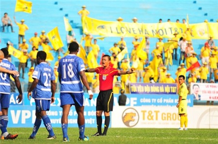 Trọng tài, V.League, VPF