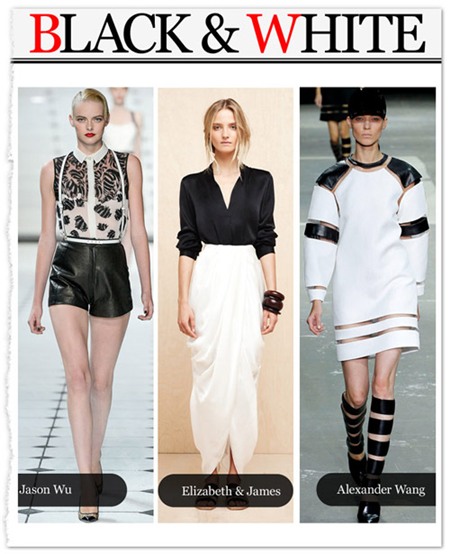 Mặc đen - trắng