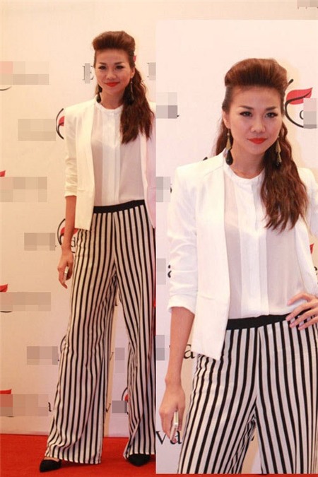 Làm mới 3 chiếc áo trắng thông dụng sáng tạo như sao Việt 15