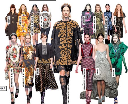 Sao Việt đẹp lung linh với họa tiết Baroque - 3