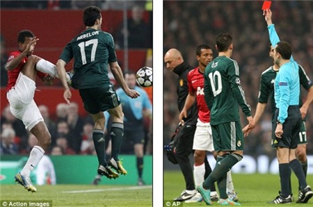 Sir Alex, M.U, Real, Mourinho, trọng tài