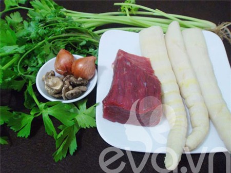 Măng tươi xào thịt bò ngon cuối tuần - 1