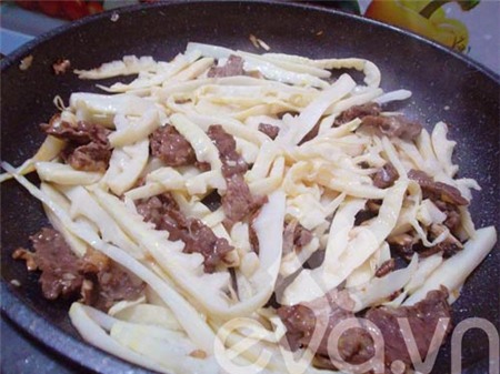 Măng tươi xào thịt bò ngon cuối tuần - 7