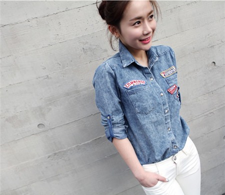 Muôn kiểu đẹp với sơ mi denim - 3