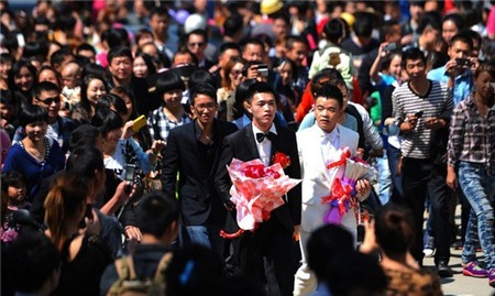 3 đám cưới đồng tính gây "náo loạn" Trung Quốc 13