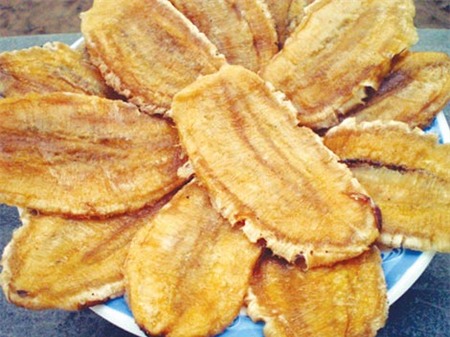 Chuối ép - quà quê 