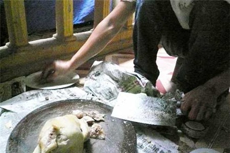 cỗ, nấu thuê, đồ bẩn