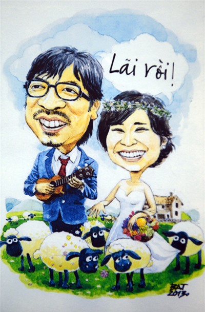 Tấm thiệp cưới