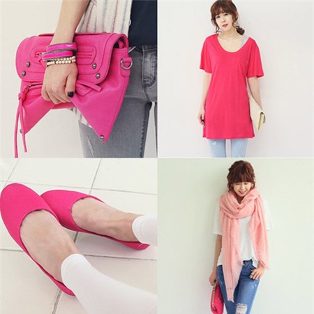 Mặc trắng và hồng đẹp như tiểu thư mùa hạ, Thời trang, mix trang hong dep, mac trang hong dep, cach mix trang hong, thoi trang, thời trang, thoi trang tre