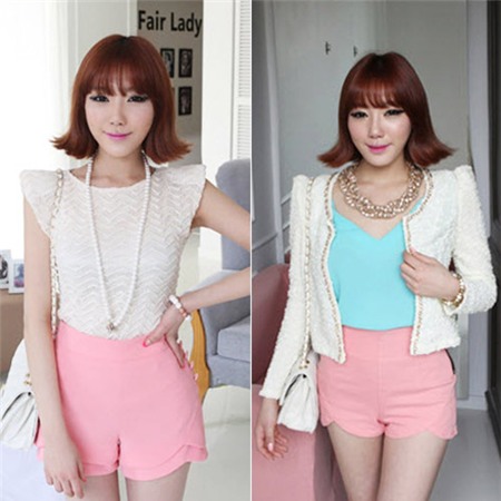 Mặc trắng và hồng đẹp như tiểu thư mùa hạ, Thời trang, mix trang hong dep, mac trang hong dep, cach mix trang hong, thoi trang, thời trang, thoi trang tre