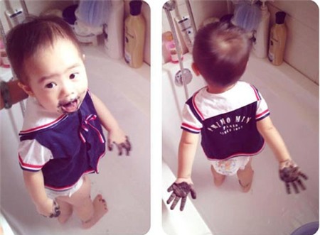 Ngắm bà xã và con trai đáng yêu của Lý Hải - 14