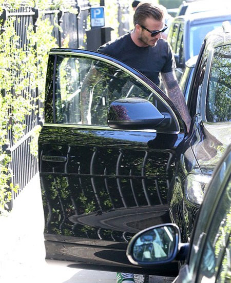 Sau một hồi dạo chơi dưới trời nắng ấm, Becks và Harper lên xe về nhà.