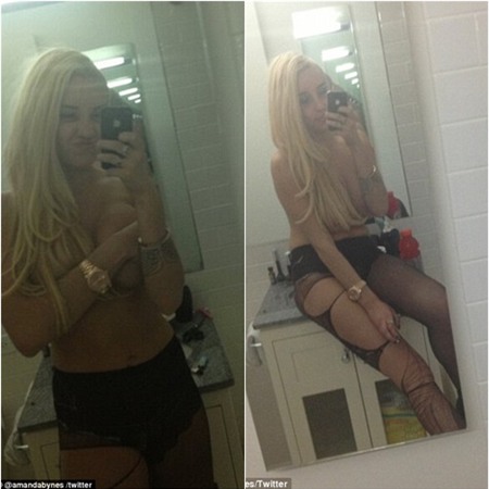 Sao ngoan Hollywood gây sốc bằng ảnh 