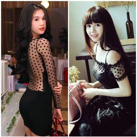 Ngọc Trinh - tín đồ cuồng nhiệt của chấm bi - 1