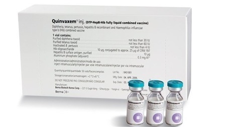 vắc-xin, 5 trong 1, Quinvaxem, WHO, Bộ Y tế