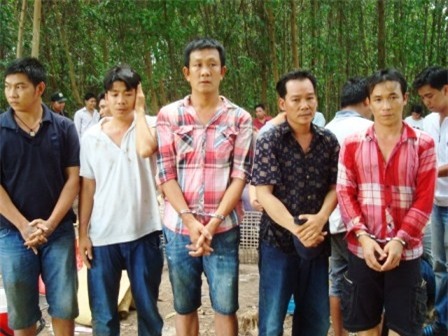 cờ bạc, bắt quả tang, TP.HCM