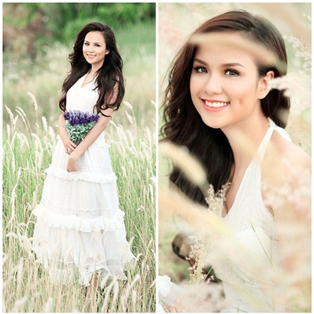 Diễm Hương diện ren xấu đẹp thất thường - 1