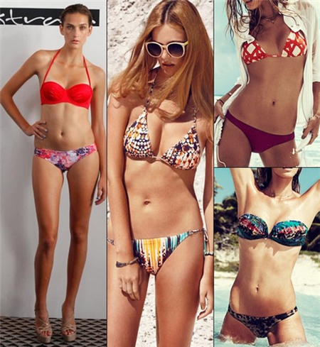 Nóng bỏng xu hướng áo tắm 'bùng nổ' hè 2013 - 13