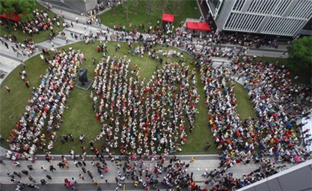 668 cặp đôi tham gia đám cưới tập thể của