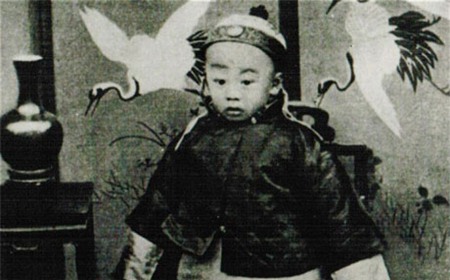Phổ Nghi được đưa vào cung để làm hoàng đế khi mới 2 tuổi 10 tháng.
