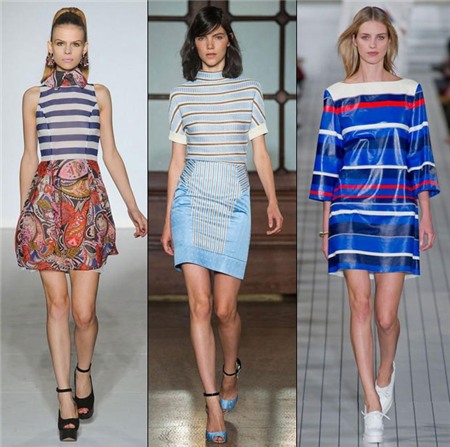 Mặc kẻ sọc cho mùa hè, Thời trang, thoi trang, thời trang, thoi trang tre, xu huong xuan he, ke soc