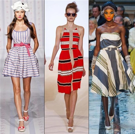 Mặc kẻ sọc cho mùa hè, Thời trang, thoi trang, thời trang, thoi trang tre, xu huong xuan he, ke soc