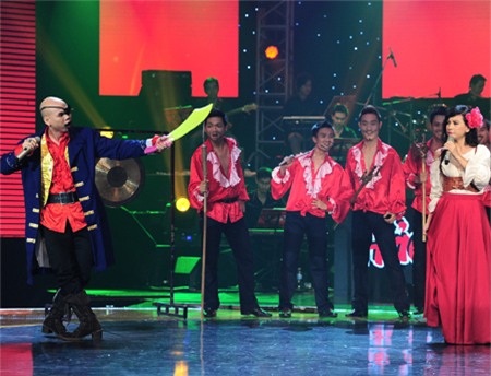 Phan Đinh Tùng - Cát Phượng trong đêm chung kết Cặp đôi hoàn hảo