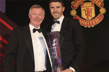 Tối qua, Carrick được các đồng đội bầu là Cầu thủ xuất sắc nhất mùa giải.