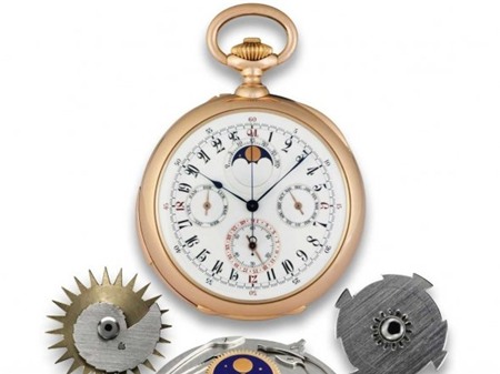 đấu giá, đồng hồ cổ, triệu USD,Patek Philippe