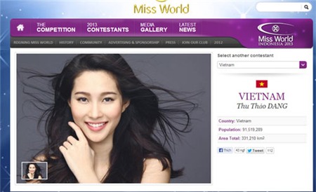 HH Thu Thảo: Tôi không dự thi Miss World 2013 - 1
