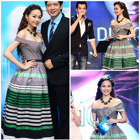 Sao Việt 'thất thường' cùng kẻ sọc - 15