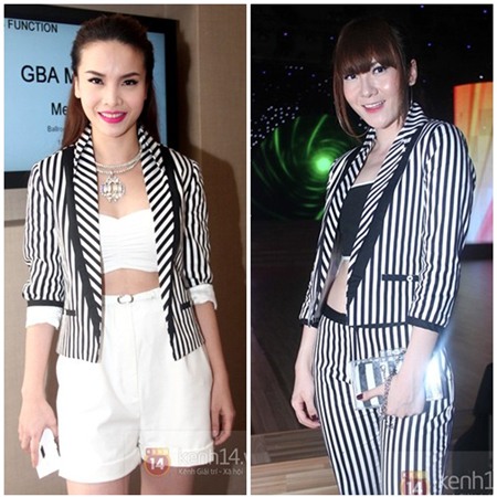 Sao Việt 'thất thường' cùng kẻ sọc - 18