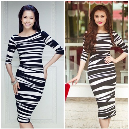 Sao Việt 'thất thường' cùng kẻ sọc - 6