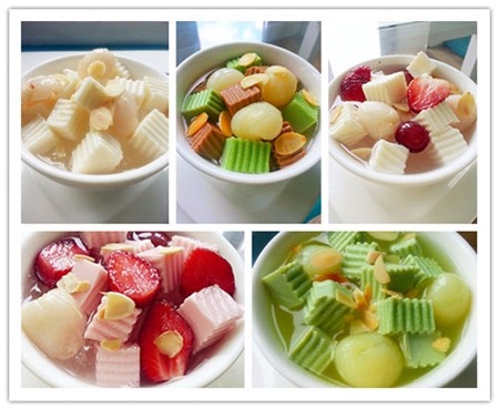 chè khúc bạch, món giải nhiệt