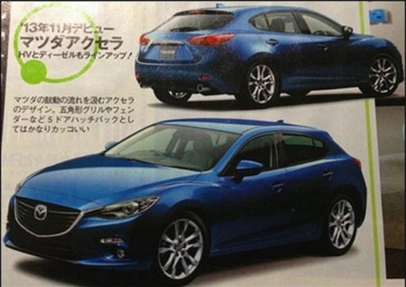 Mazda3 thế hệ mới lộ diện