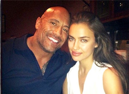 CR7, Ronaldo, The Rock, Hollywood