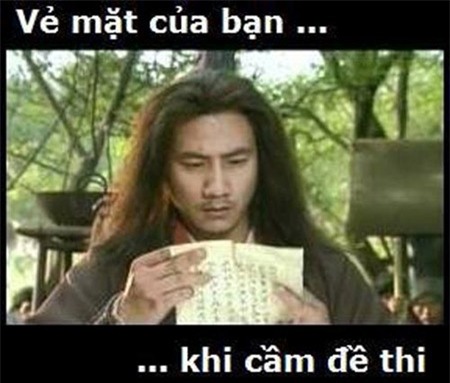 thi tốt nghiệp, ảnh chế, mạng, hài hước, vui