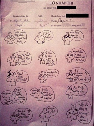 thi tốt nghiệp, ảnh chế, mạng, hài hước, vui