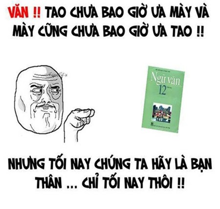 thi tốt nghiệp, ảnh chế, mạng, hài hước, vui