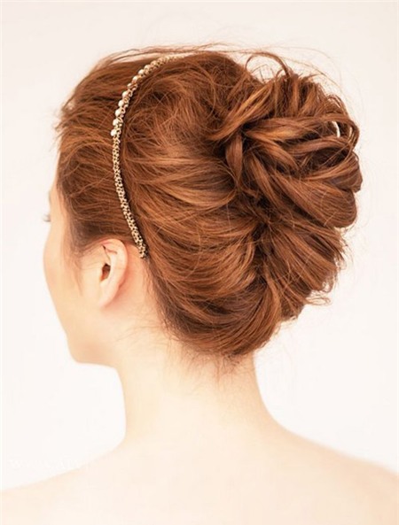 Tóc cưới sang trọng cho mùa hè, Thời trang, toc co dau 2013, toc bui, toc co dau, xu huong toc cuoi, thoi trang toc cuoi, co dau