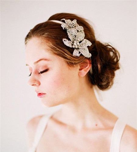 Tóc cưới sang trọng cho mùa hè, Thời trang, toc co dau 2013, toc bui, toc co dau, xu huong toc cuoi, thoi trang toc cuoi, co dau