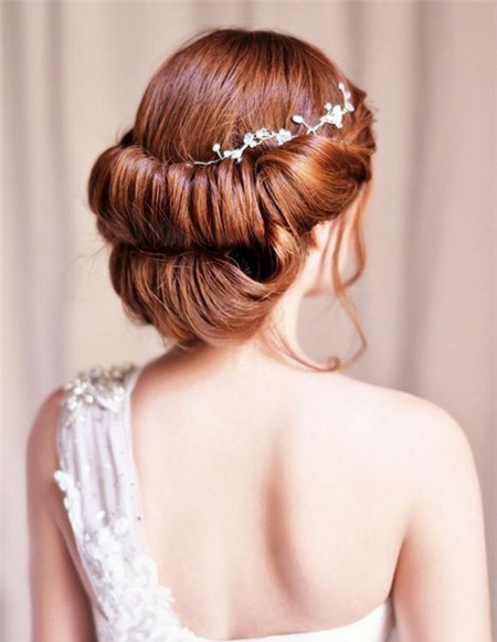 Tóc cưới sang trọng cho mùa hè, Thời trang, toc co dau 2013, toc bui, toc co dau, xu huong toc cuoi, thoi trang toc cuoi, co dau