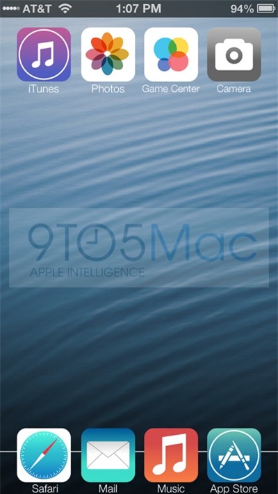 iOS 7, 9to5Mac, giao diện, Apple, WWDC 2013