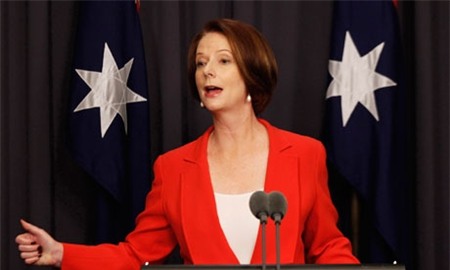 thủ tướng Australia, Julia Gillard, thực đơn, đảng Lao động