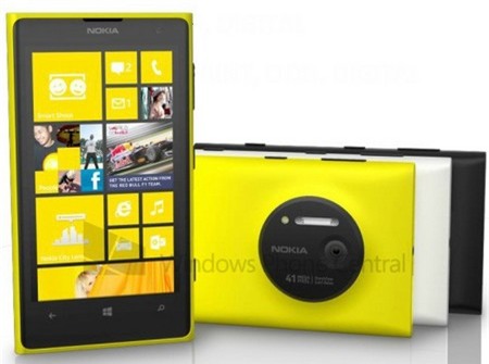 Hình ảnh được cho là ảnh chính thức của Lumia 1020